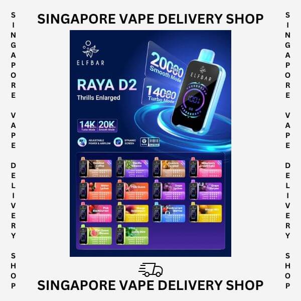 Elf-bar-d2-20000-flavor-list-(vape shop Singapore)