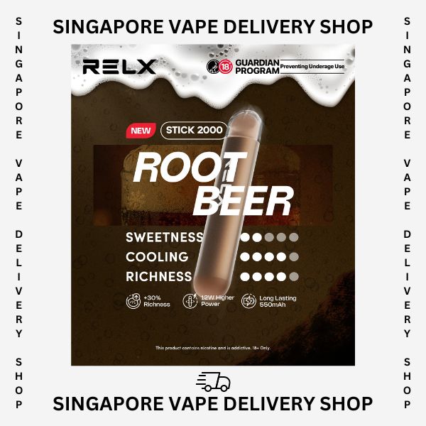 Relx_stick_2000_puffs_rootbeer_(singapore_vape_shop)